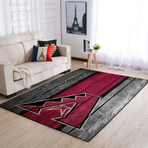 Arizona Diamondbacks Living Room Area Rug