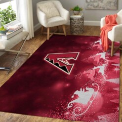 Arizona Diamondbacks Living Room Area Rug