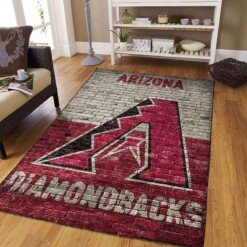 Arizona Diamondbacks Living Room Area Rug