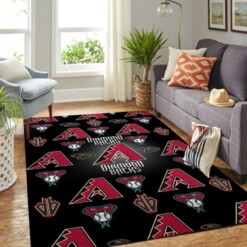 Arizona Diamondbacks Living Room Area Rug