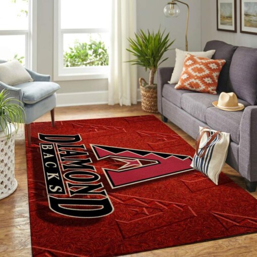 Arizona Diamondbacks Living Room Area Rug