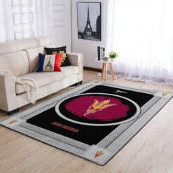 Arizona State Sun Devils Living Room Area Rug