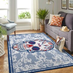 Atlanta Braves Living Room Area Rug