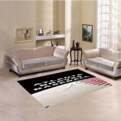 Atlanta Braves Living Room Area Rug