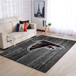 Atlanta Falcons Living Room Area Rug