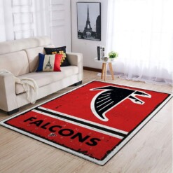 Atlanta Falcons Living Room Area Rug