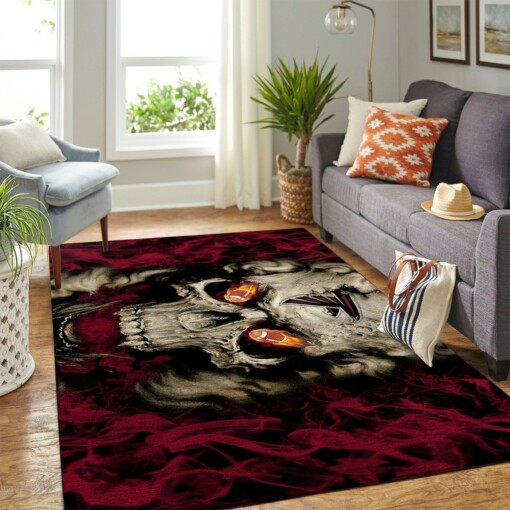 Atlanta Falcons Living Room Area Rug