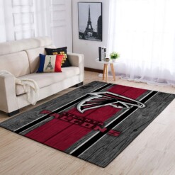 Atlanta Falcons Living Room Area Rug