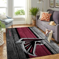 Atlanta Falcons Living Room Area Rug