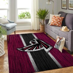 Atlanta Falcons Living Room Area Rug