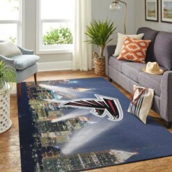 Atlanta Falcons Living Room Area Rug