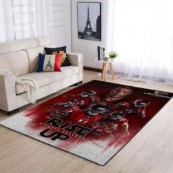 Atlanta Falcons Living Room Area Rug