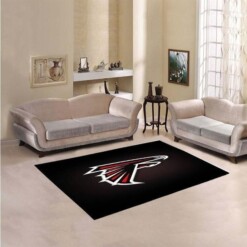 Atlanta Falcons Living Room Area Rug