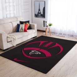 Atlanta Falcons Living Room Area Rug