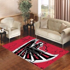 Atlanta Falcons Living Room Area Rug