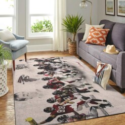 Atlanta Falcons Living Room Area Rug