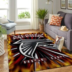 Atlanta Falcons Living Room Area Rug