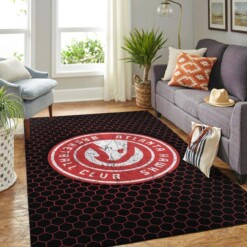 Atlanta Hawks Living Room Area Rug