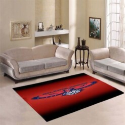 Atlanta Hawks Living Room Area Rug