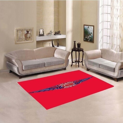 Atlanta Hawks Living Room Area Rug