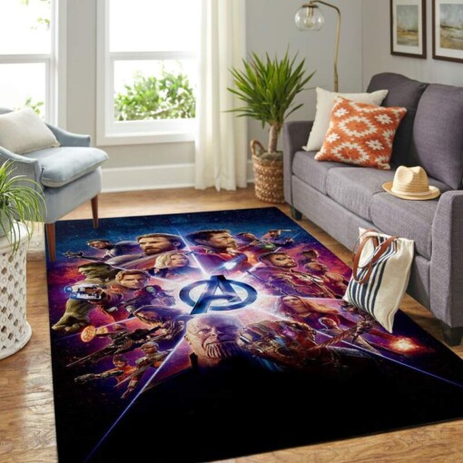 Avenger Endgame Living Room Area Rug