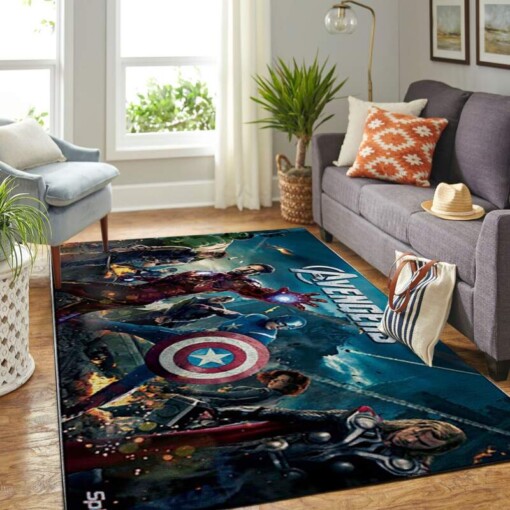 Avenger Endgame Living Room Area Rug