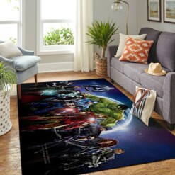 Avenger Living Room Area Rug