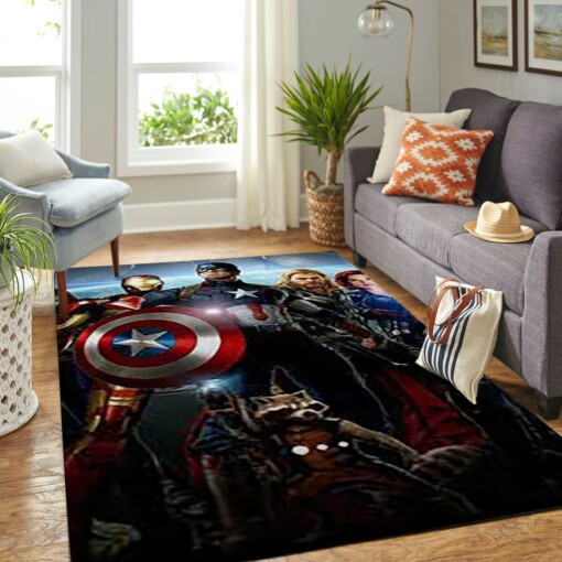 Avenger Living Room Area Rug