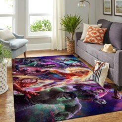 Avengers Living Room Area Rug