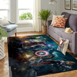 Avengers Living Room Area Rug