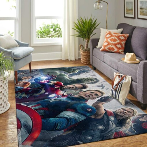 Avengers Living Room Area Rug