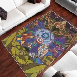 Avengers Living Room Area Rug