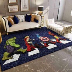 Avengers Living Room Area Rug