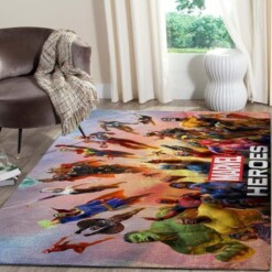 Avengers Living Room Area Rug