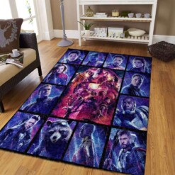 Avengers Living Room Area Rug