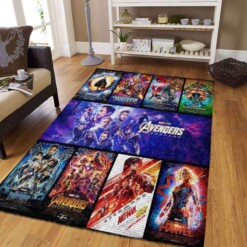 Avengers Living Room Area Rug