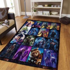 Avengers Living Room Area Rug