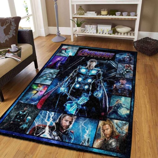 Avengers Living Room Area Rug