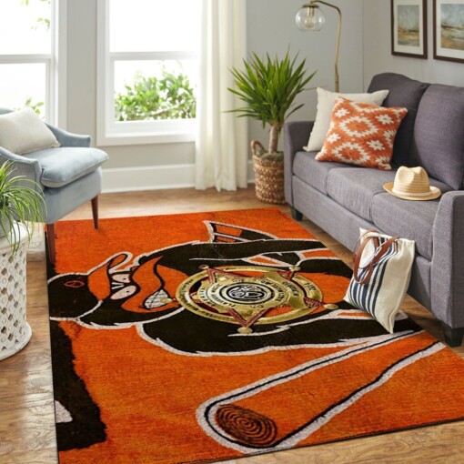 Baltimore Orioles Living Room Area Rug