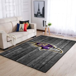 Baltimore Ravens Living Room Area Rug