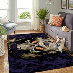 Baltimore Ravens Living Room Area Rug