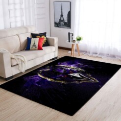 Baltimore Ravens Living Room Area Rug