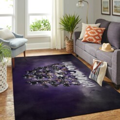 Baltimore Ravens Living Room Area Rug