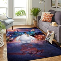 Big Hero-bay Max Living Room Area Rug