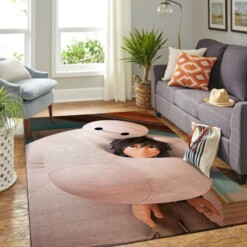 Big Hero-bay Max Living Room Area Rug