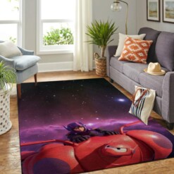 Big Hero-bay Max Living Room Area Rug