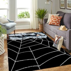 Black Cat Living Room Area Rug