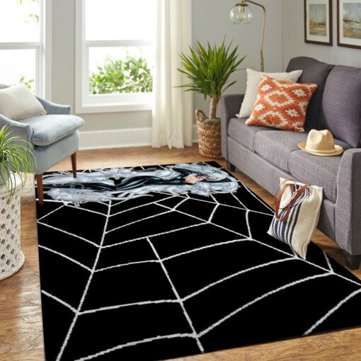 Black Cat Living Room Area Rug