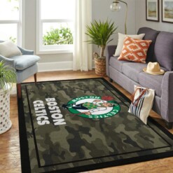 Boston Celtics Living Room Area Rug