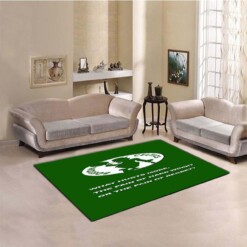 Boston Celtics Living Room Area Rug